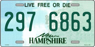 NH license plate 2976863