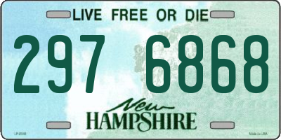 NH license plate 2976868
