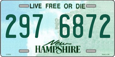 NH license plate 2976872