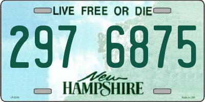 NH license plate 2976875