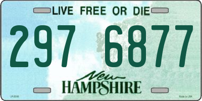 NH license plate 2976877