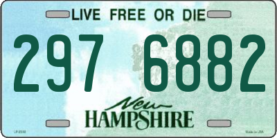 NH license plate 2976882