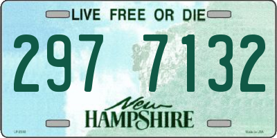 NH license plate 2977132