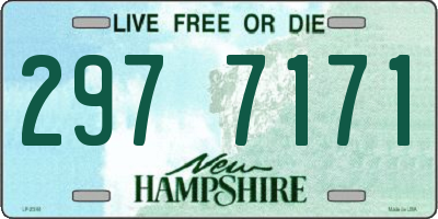 NH license plate 2977171