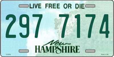 NH license plate 2977174