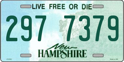 NH license plate 2977379