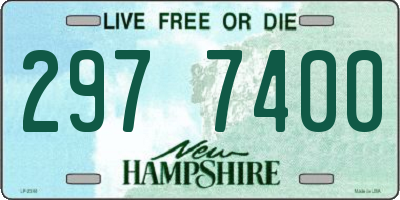 NH license plate 2977400