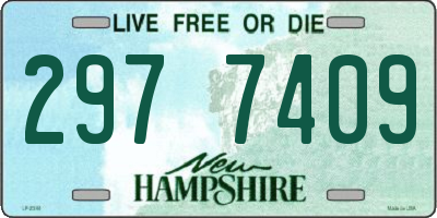 NH license plate 2977409