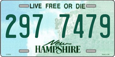 NH license plate 2977479