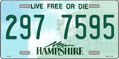 NH license plate 2977595