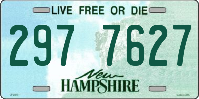 NH license plate 2977627