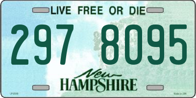 NH license plate 2978095