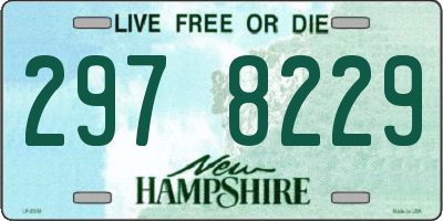 NH license plate 2978229
