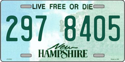 NH license plate 2978405