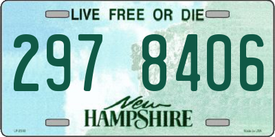 NH license plate 2978406