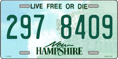 NH license plate 2978409