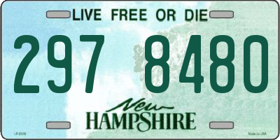 NH license plate 2978480