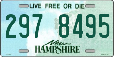 NH license plate 2978495