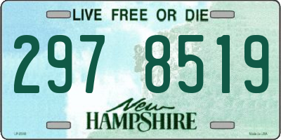 NH license plate 2978519