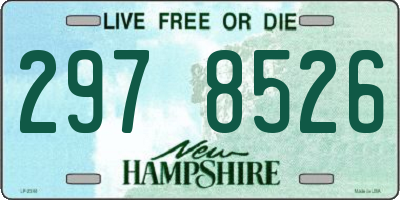 NH license plate 2978526