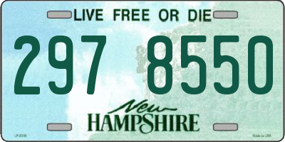 NH license plate 2978550