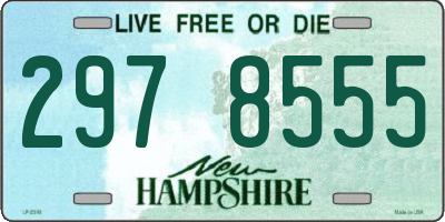 NH license plate 2978555