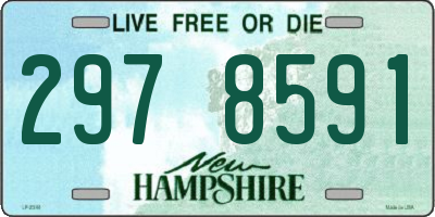 NH license plate 2978591