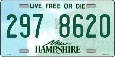 NH license plate 2978620
