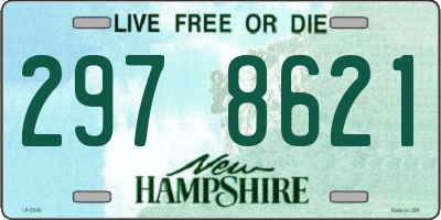 NH license plate 2978621