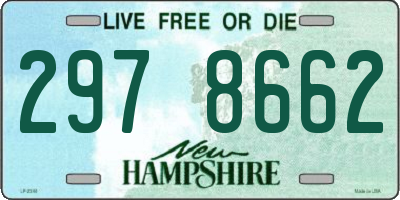 NH license plate 2978662