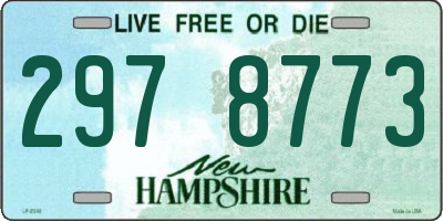 NH license plate 2978773