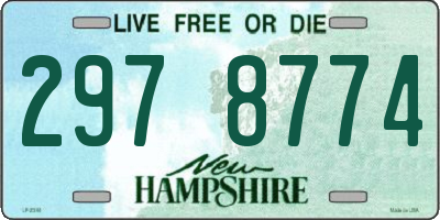 NH license plate 2978774