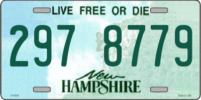 NH license plate 2978779
