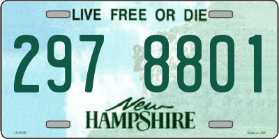 NH license plate 2978801