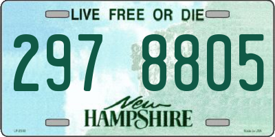 NH license plate 2978805