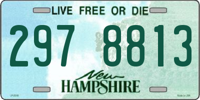 NH license plate 2978813
