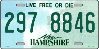 NH license plate 2978846