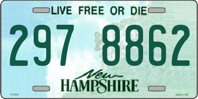 NH license plate 2978862