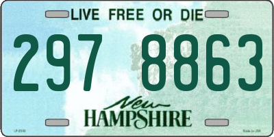 NH license plate 2978863