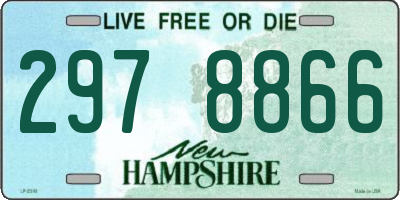 NH license plate 2978866