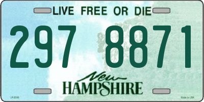 NH license plate 2978871