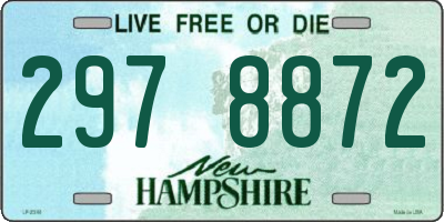 NH license plate 2978872