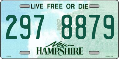 NH license plate 2978879