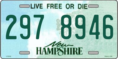 NH license plate 2978946