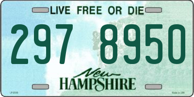 NH license plate 2978950