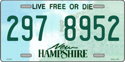 NH license plate 2978952