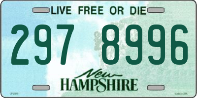 NH license plate 2978996