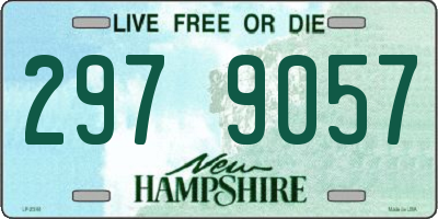 NH license plate 2979057