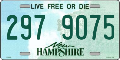 NH license plate 2979075