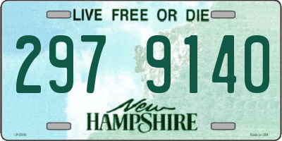 NH license plate 2979140